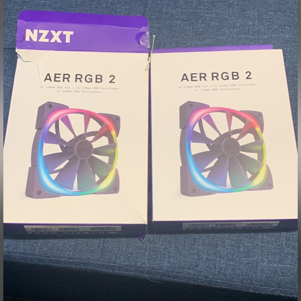NZXT AER RGB 2- Computer 140mm fans